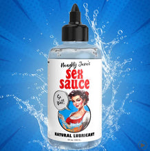 Load image into Gallery viewer, Ss Naughty Janes Sex Sauce Natural Lube 8 Oz
