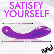 Load image into Gallery viewer, G-spot Silicone Vibrator Purple
