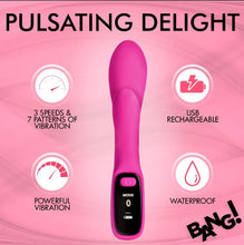 Load image into Gallery viewer, Digital Silicone Rabbit Vibrator
