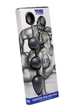 Load image into Gallery viewer, Tom Of Finland Lg Silicone Weighted Anal Ball Plug
