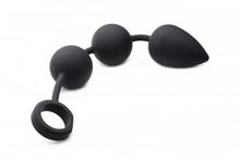 Load image into Gallery viewer, Tom Of Finland Lg Silicone Weighted Anal Ball Plug

