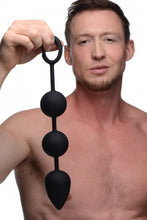 Load image into Gallery viewer, Tom Of Finland Lg Silicone Weighted Anal Ball Plug
