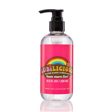 Load image into Gallery viewer, front of bottle of Lubilicious 8.5 oz Original water based lube - have more fun with safer sex sexual wellness sex positivity

